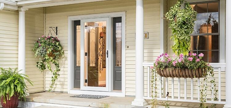 screen door installation in Walnut