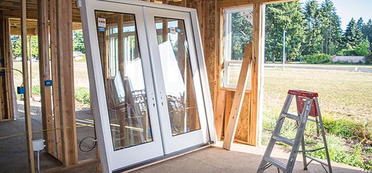 french door installation Walnut