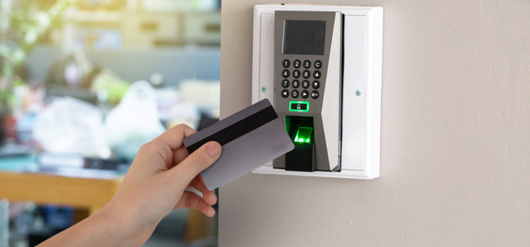 key card entry system Walnut