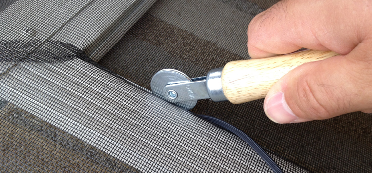metal screen door repair in Walnut