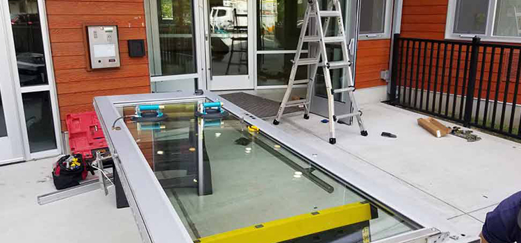 storefront door glass replacement Walnut
